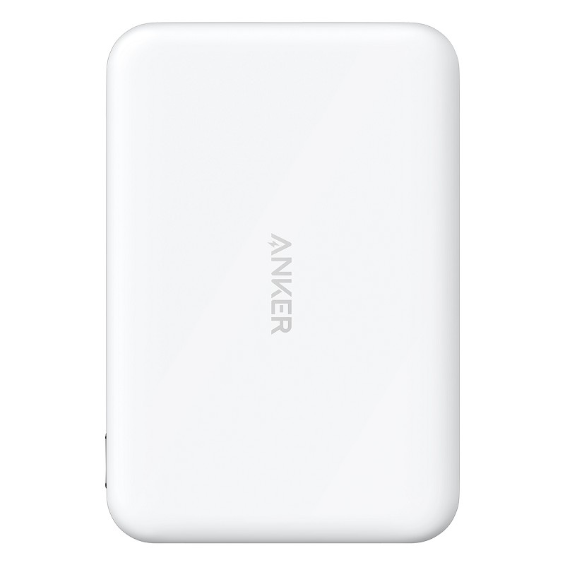 Anker MagGo weiß | Powerbank | Kabelloses Laden mit 15W 