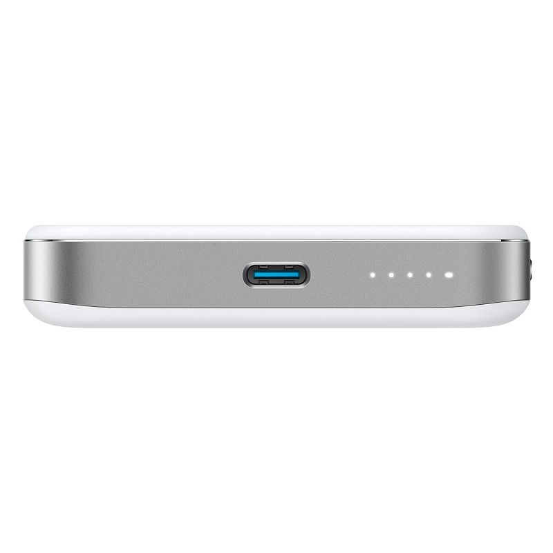 Anker MagGo weiß | Powerbank | Kabelloses Laden mit 15W 